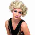1920's Curly Wig - Blonde