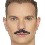 1920's Moustache Black Deluxe