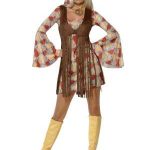 1970s Hippy Mini Dress and Waistcoat