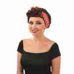 40s Wig And Headscarf