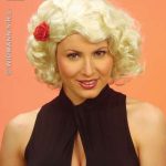 50s Wig with Rose