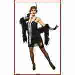 5th Avenue Flapper- Black
