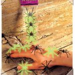 6 Glow in the Dark Spiders