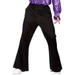 70's Flares w/pockets - Black