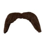 70's Style Brown Tash