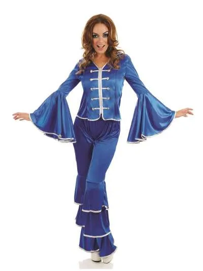 Womens Dancing Queen Silver Costume