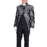 Admiral Nelson Brocade Black and Silver