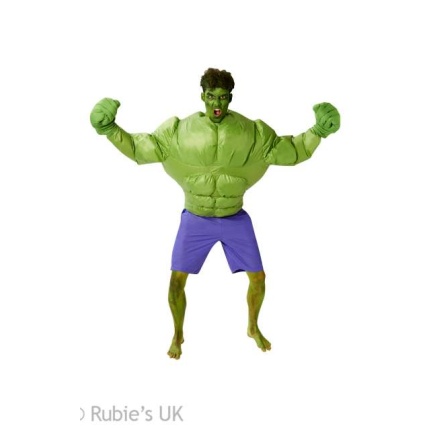 Adult Inflatable Hulk 810938 img