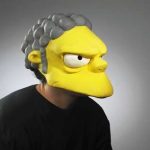 Adult Moe the Bartender mask