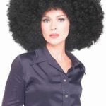 Afro - Black/Oversized