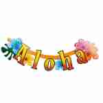 Aloha Letter Banner