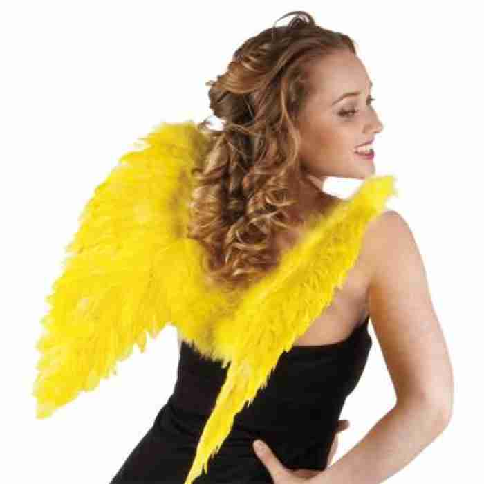 Angel Wings Folded Yellow1