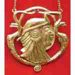Antique Gold Egyptian Style Necklace