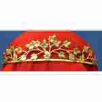 Antique Gold Leaf Circlet