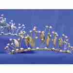 Antique Gold Leaf Tiara