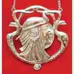 Antique Silver Egyptian Style Necklace