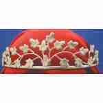 Antique Silver Leaf Circlet