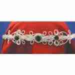 Antique Silver Woven Circlet