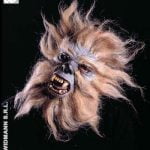 Ape Half-Face Masks with Hair and Fur