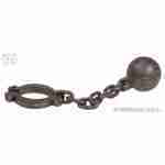 Real Convict Ball and Chain