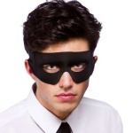 Bandit Superhero Zorro Eyemask- Black