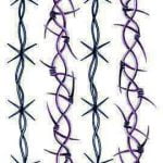 Barbed Wide Wire Arm