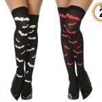 Bat Print Stocking