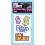 Big Daddy Glitter Tattoos