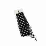 Black Polka Dot Sash (3 in 1)