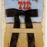 Black Western Tie