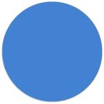 Blind Blue Contact Lens - 1 Day Use Only