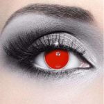 Blind Red Contact Lens - 1 Day Use Only