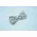 Bow Tie Sequin Grey/Silver