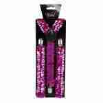 Braces Sequin Purple