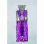 Braces - Sequin Purple