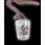 Bride To Be Shot Glass On Necklace