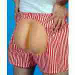 Bum Shorts - Red/White