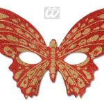 Butterfly Eyemasks - Red