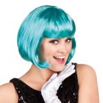 Cabaret Wig- Turquoise
