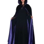 Cape - Deluxe Black and purple