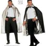Cape - Reversible Black/Silver