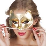 Cat Mask (Gold)