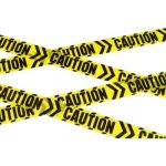 Caution Chevron Tape