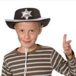 Child Felt Sheriff Hat