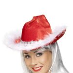 Christmas Cowboy Hat