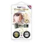 Chunky Glitter Gold and Silver