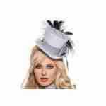 Cigarette Girl Hat - Deluxe White