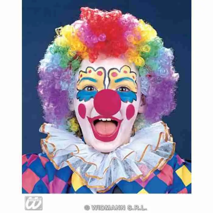 RED NOSE DAY HONKING CLOWN NOSE CE CHILDRENS KIDS FANCY DRESS COSTUME  RONALD UK