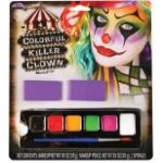 Colorful Killer Clown Make Up