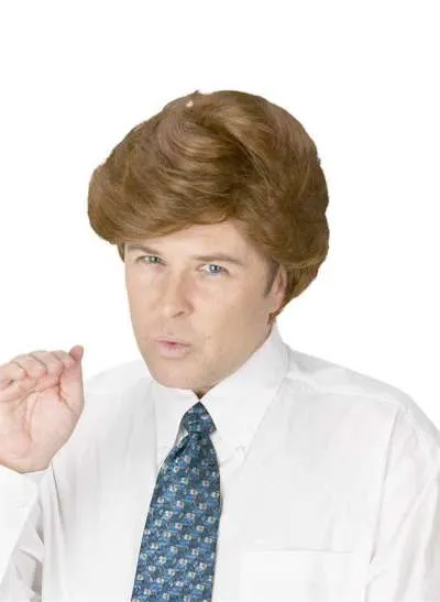 Brown comb 2024 over wig